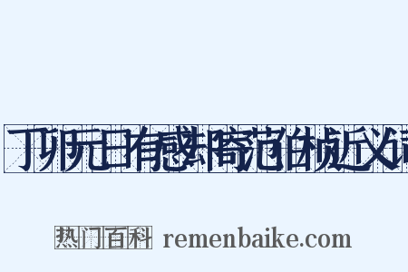 丁卯元日有感却寄范伯桢近义词是什么意思的图片